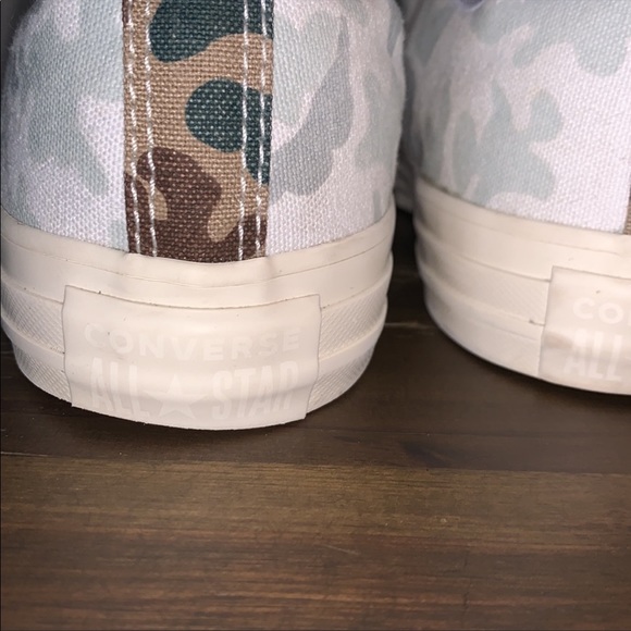 Totally Rad Custom Camo Converse! M 6.5, W 8.5! - Picture 7 of 8